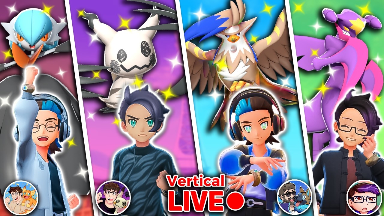 VERTICAL ✨Shiny✨Hunting Race and Battle: Legends ZA!🔴LIVE