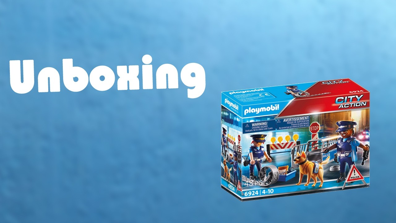 Playmobil 6924 | Control De Policía | Unboxing | Review | City Action