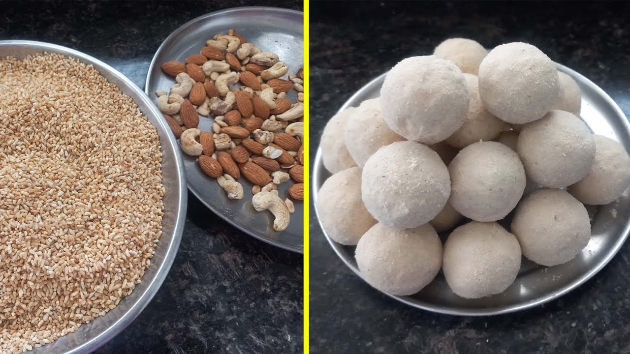 कोकणातील पारंपरिक रेसिपी | उकाड्या तांदळाचे लाडू | rice sweet laddu |