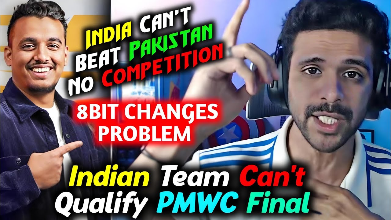 Intl. Caster reply Indian Team Can't Beat Pakistan Team & Can't Qualify PMWC Final🥵 l Ocean on 8bit😳