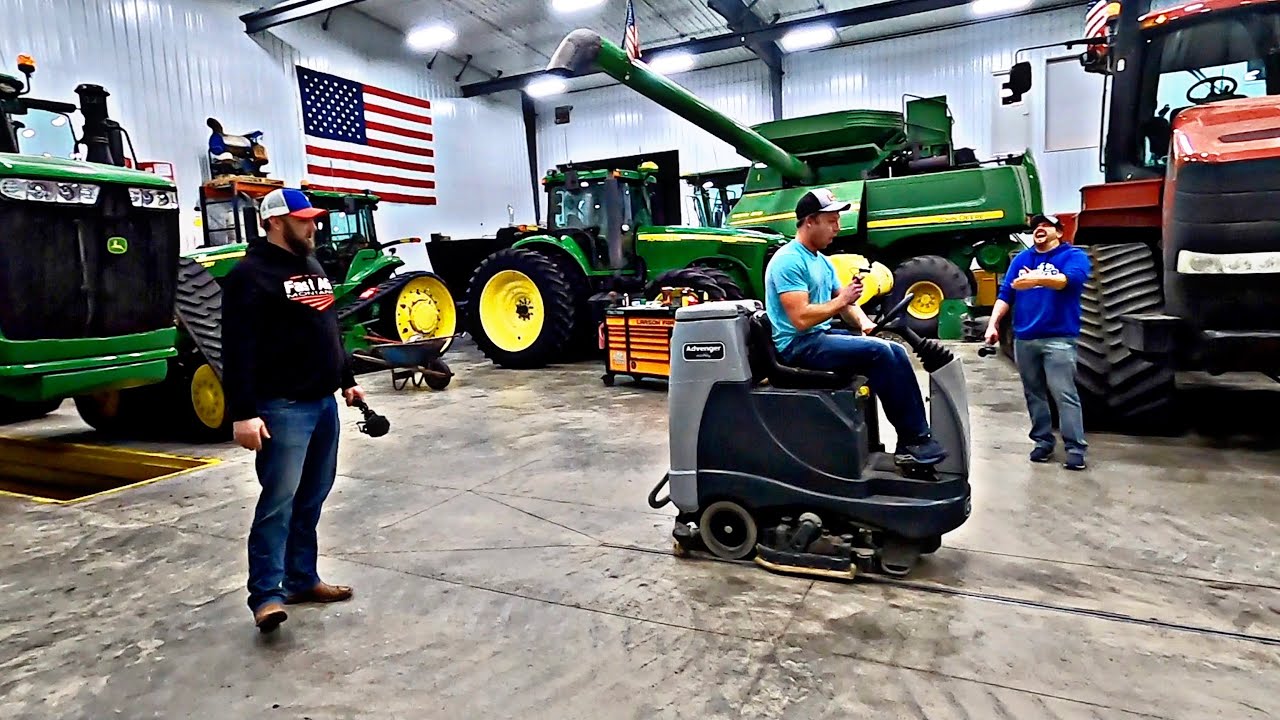 Welker's & Tony Fast Vs. Martin The Floor Scrubber.