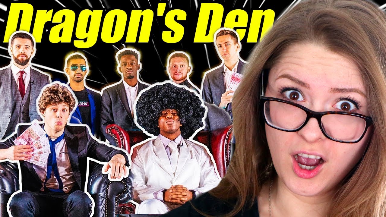 Americans React To SIDEMEN DRAGONS DEN (SHARK TANK)