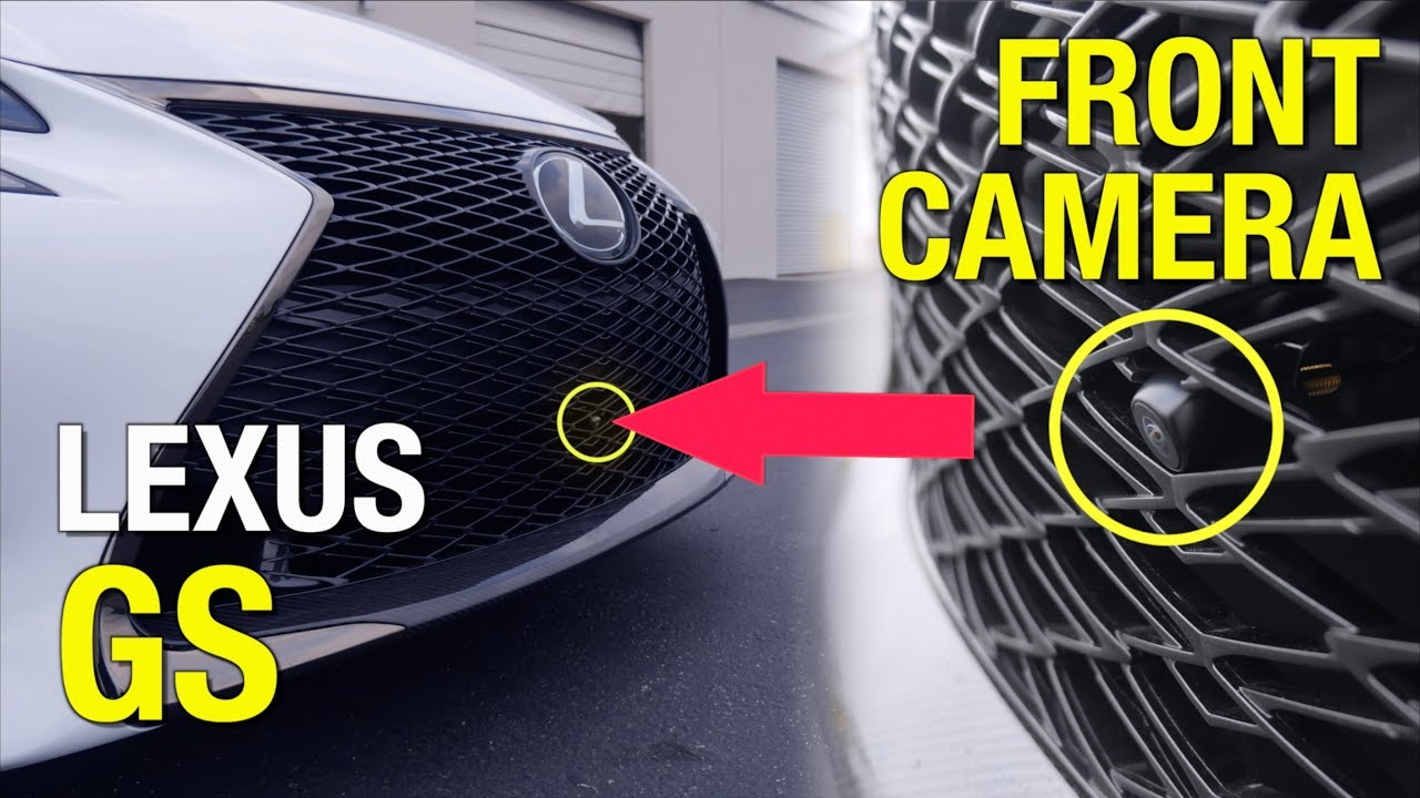 2015-2021 LEXUS GS F Front Camera Install and Demonstration by ACC USA