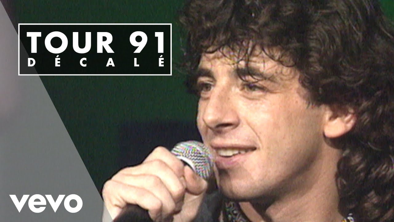 Patrick Bruel - D&eacute;cal&eacute; (Bruel Tour en France 1990-91)