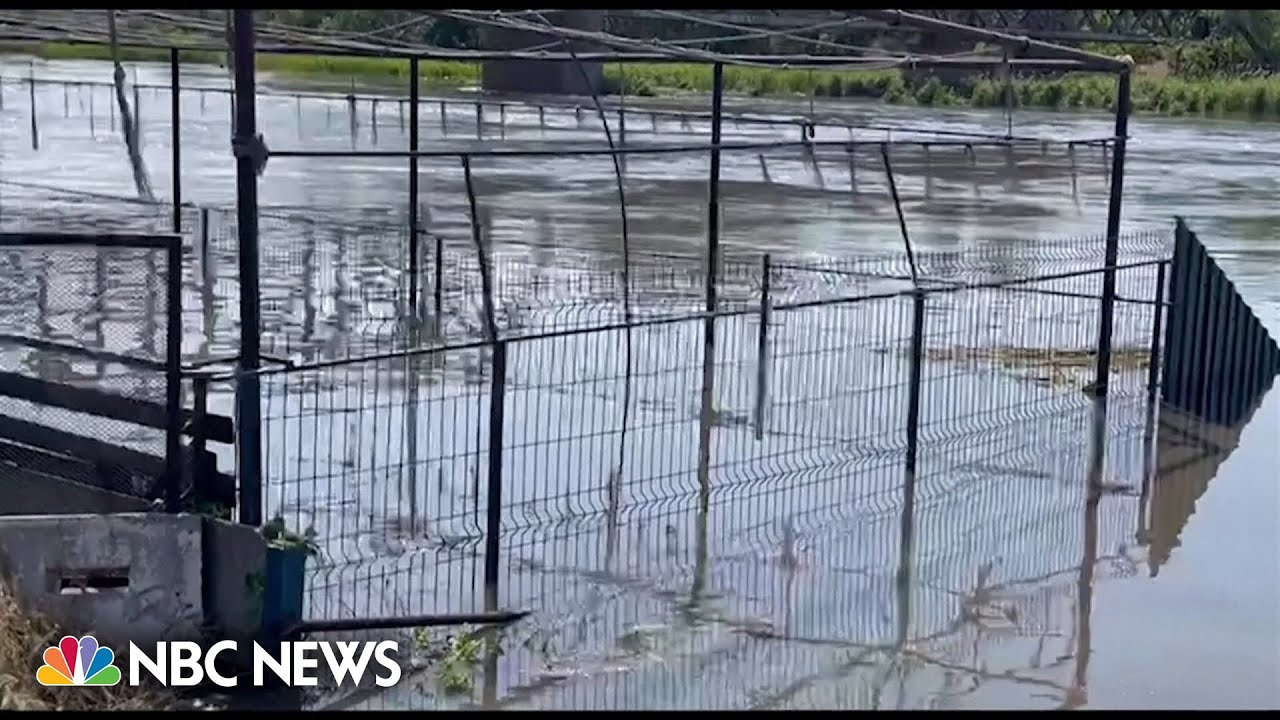 Water levels in Dnipro River tributary rise over three feet after Kakhovka dam breach, residents say