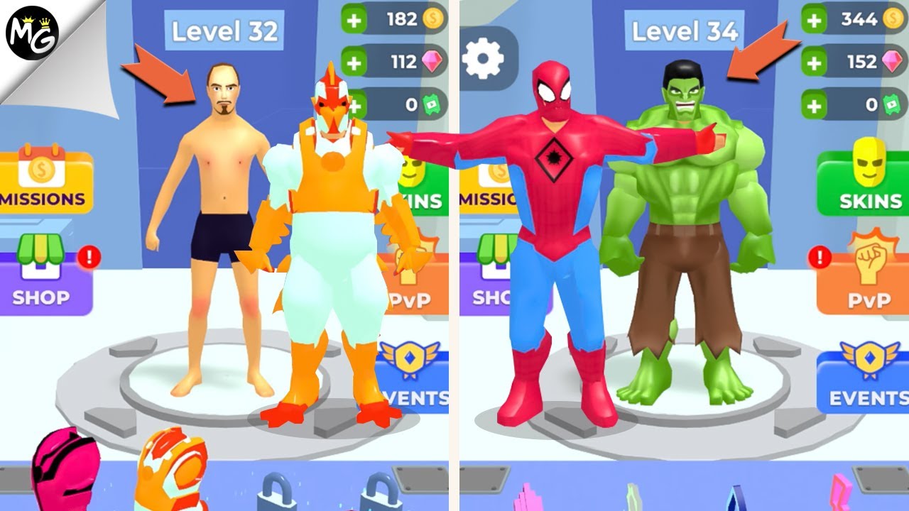 Pak Yanto Stark Berubah Jadi Robot Ayam Spiderman Hulk | Iron Suit | Musim Gaming