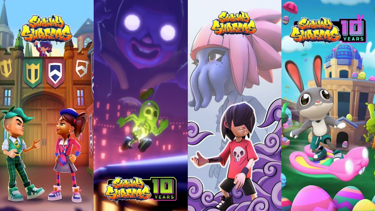 Subway Surfers : Oxford 2025 🆚 Mexico 2022 🆚 Tokyo 2023 🆚 Oxford 2022