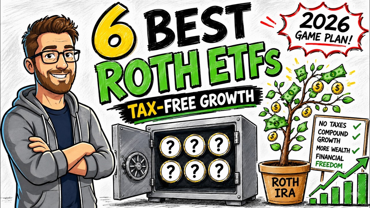 Лучшие 6 ETF для вашего счета Roth IRA в 2026 году (портфель для необлагаемого налогом роста)