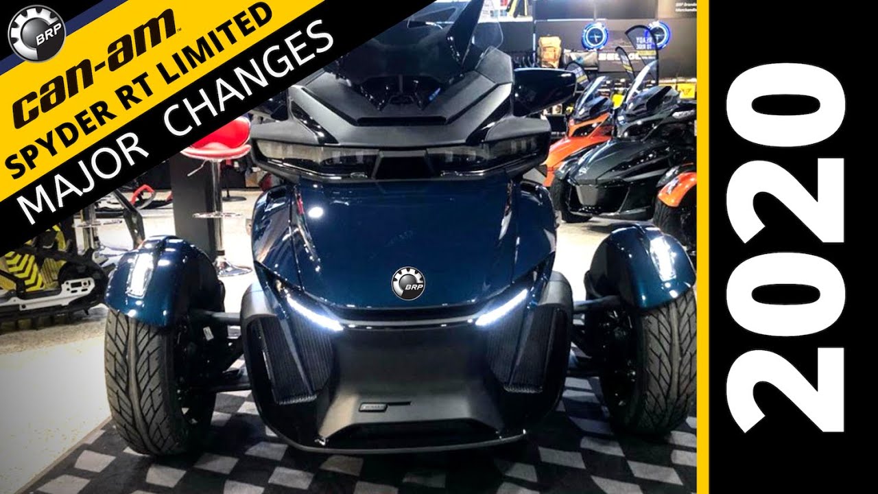 2020 Can-Am Spyder RT Limited Walk Around (What’s New)