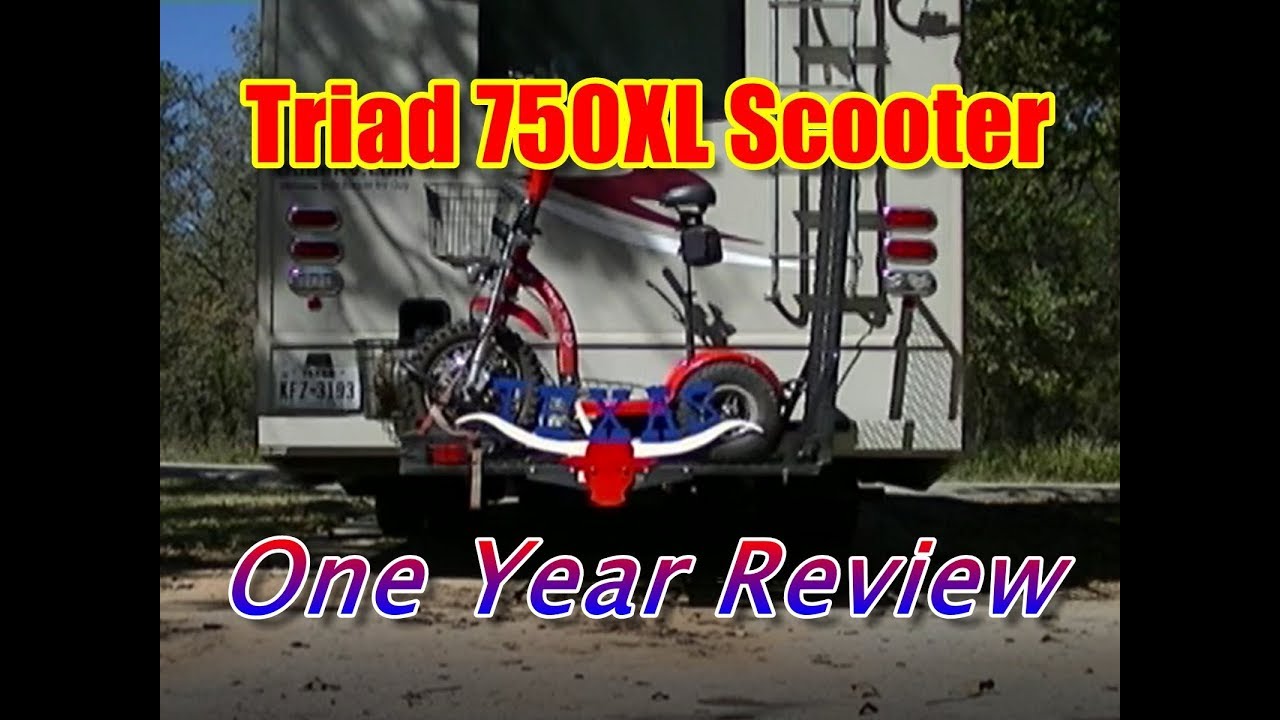 Triad 750 XL CSX A Review After One Year | Electric Scooter A Rip Off?