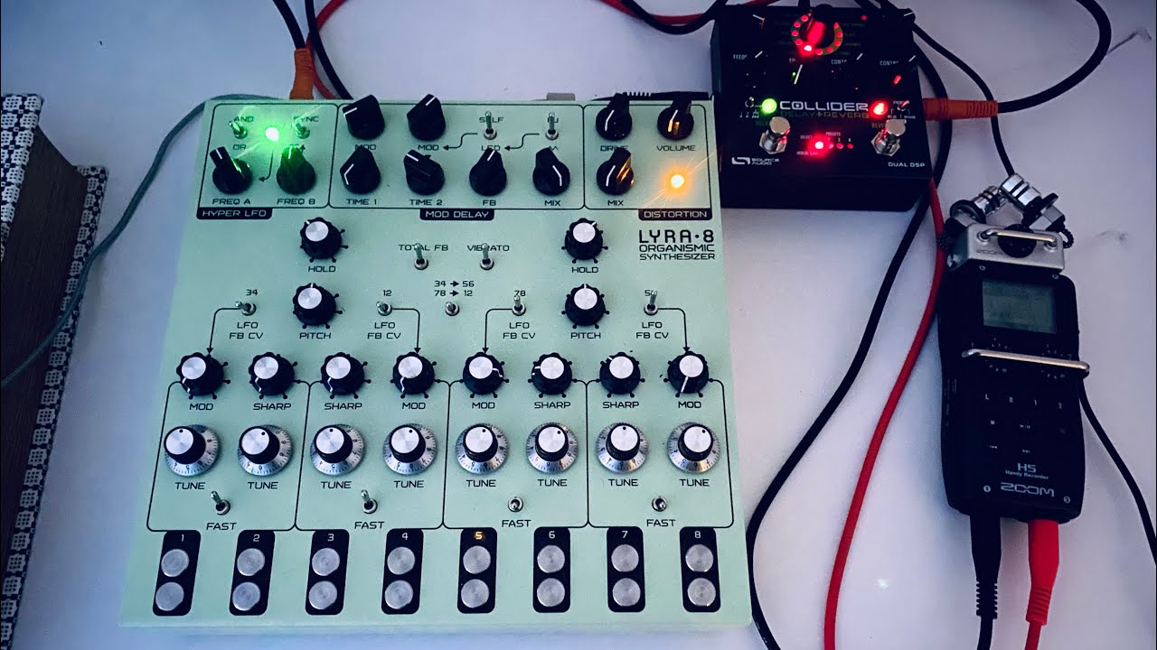 Soma Lyra-8 synth // No talking // Ambient - impro perfomance - Somarium (Original Mix)