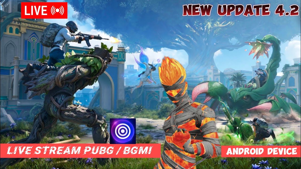 New Update 4.2  PUBG / BGMI Ultra HD Gameplay Best Live Stream App Android  #bgmi  #nock_plays #live