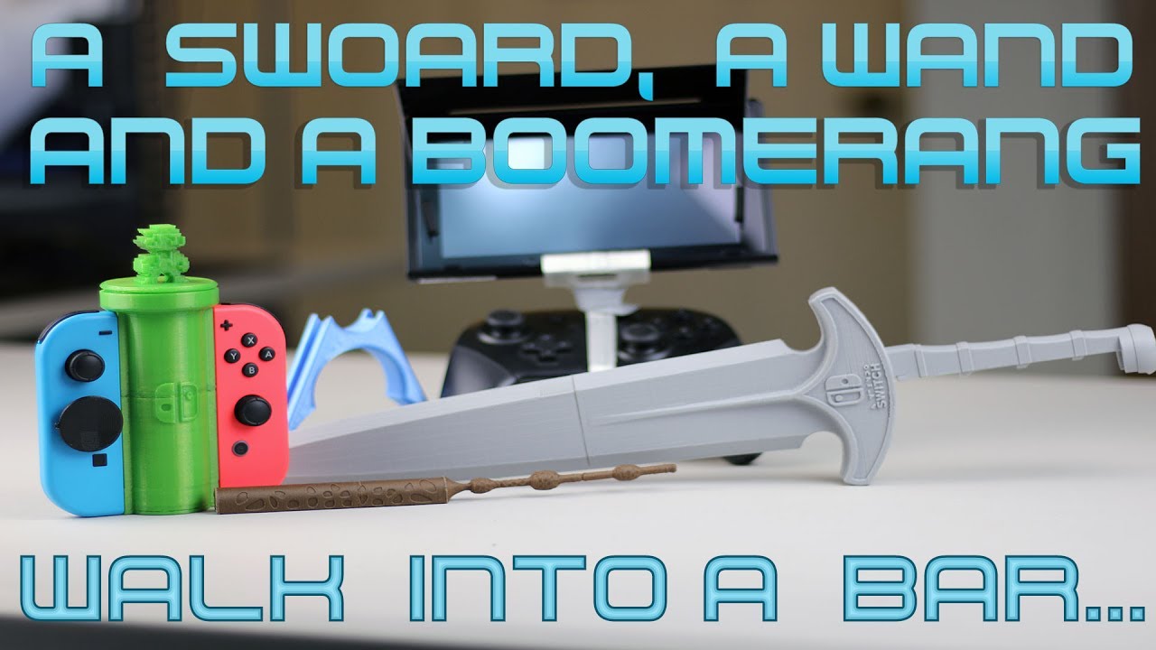 3d printed Nintendo Switch accessories