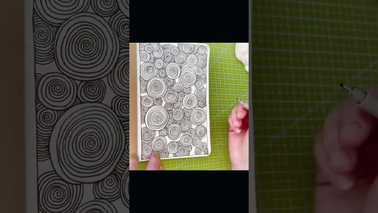 #02 Easy Zentangle patterns for beginners