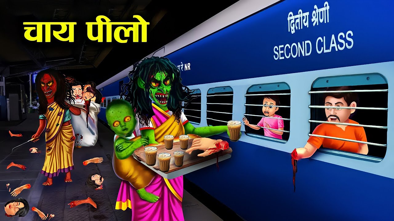 दो चुड़ैल बहने ! do chudail behne ! station pe chudail ! horror story ! witch story ! bhoot ! ghost