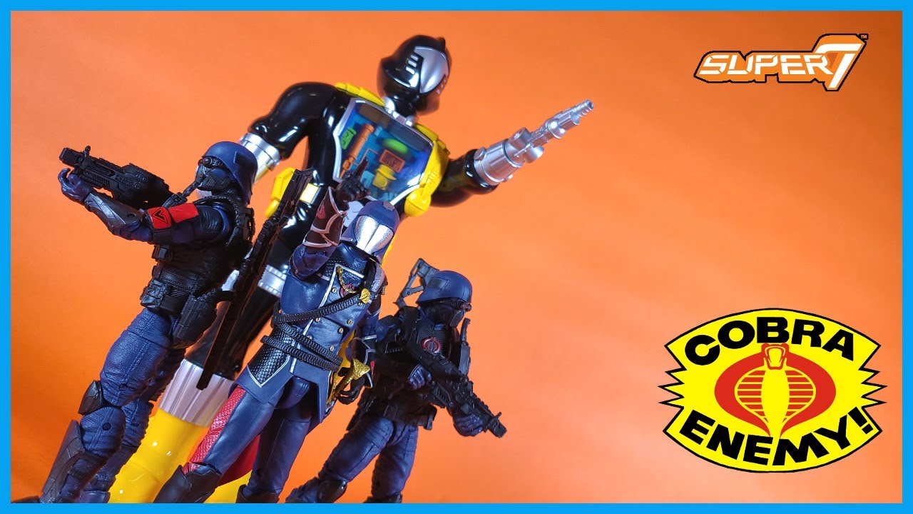 Super7 Super Cyborg G.I. JOE COBRA B.A.T. 11-Inch Action Figure Review