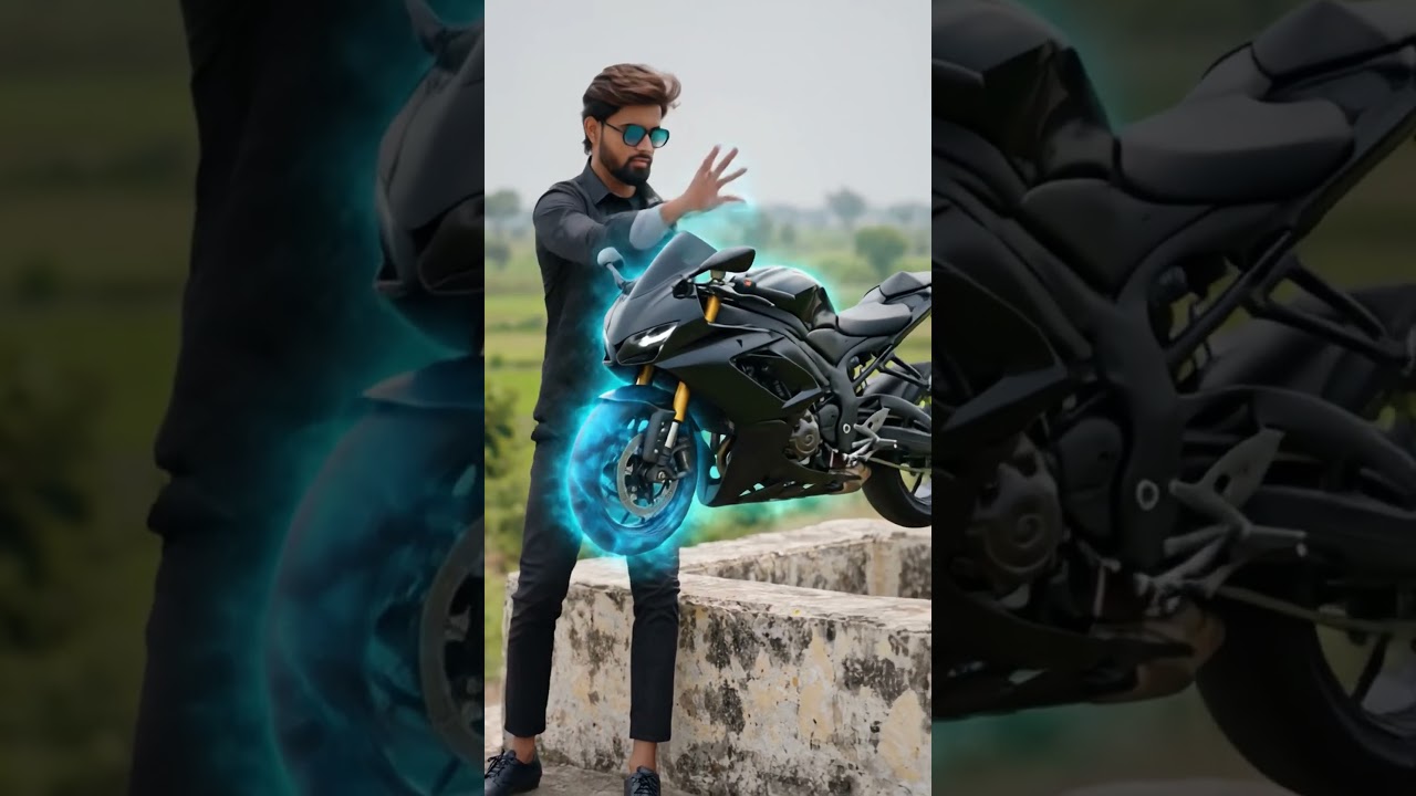 🏍️💨🎉😎🔥 hawa mein udati Hui 