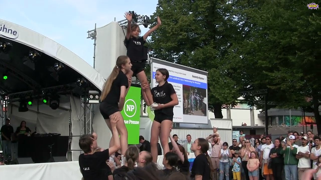 TKH Cheerleader / Maschseefest Hannover 2025 ( Toller Auftritt vor der Maschseebühne ) 7.8.2025