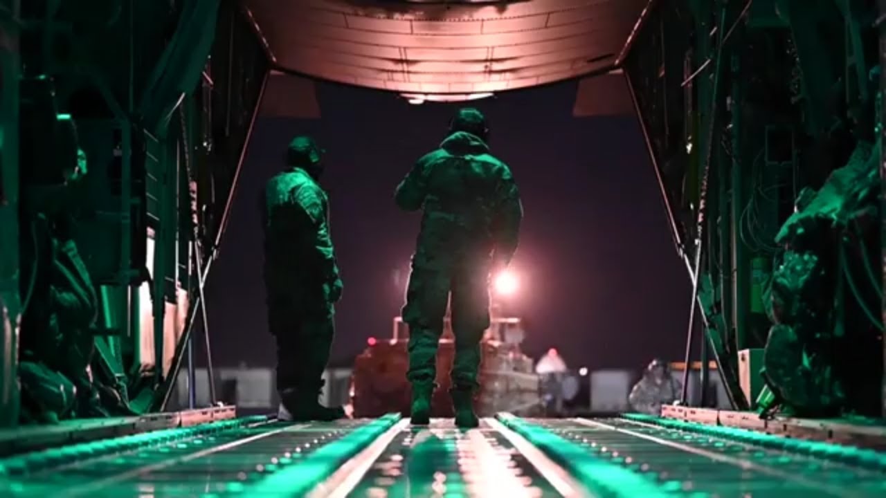 26th ERS performs combat airlift operation with an HC-130J Combat King II