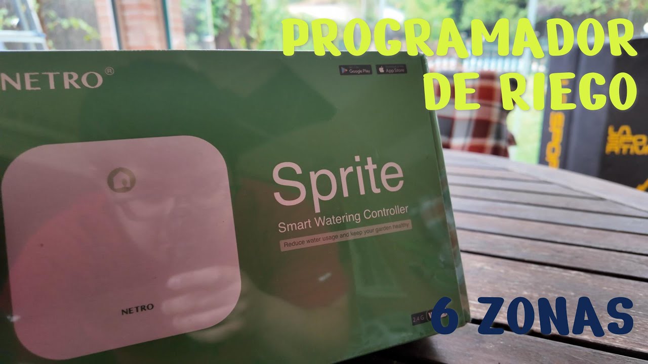 Netro Sprite 6 zonas - Programador de riego del jardin (02/08/2025)