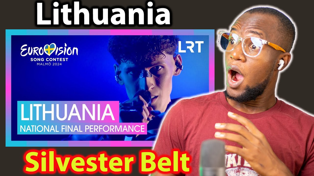 🇱🇹 SILVESTER BELT - LUKTELK REACTION | Lithuania Eurovision 2024