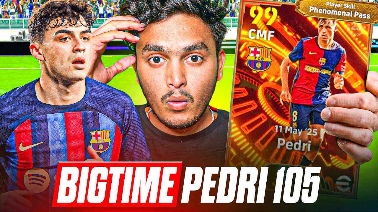 BIG TIME 105 PEDRI MAGICAL OMG 🤯 | CRAZY PASSES AND DRIBBLING 🥵 | EFOOTBALL MOBILE 25