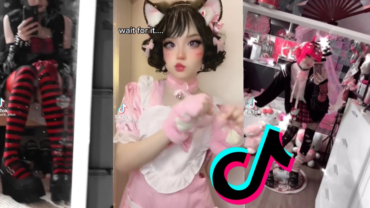 🖇 ALT TIKTOK KAWAIIGOTH/PASTELGOTH [TIK TOK COMPILATION] #2 goth 🔒🖤