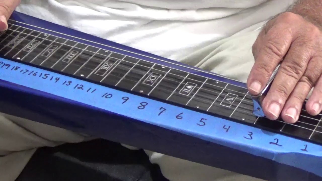 Easy Lap Steel guitar Lessons open E tuning