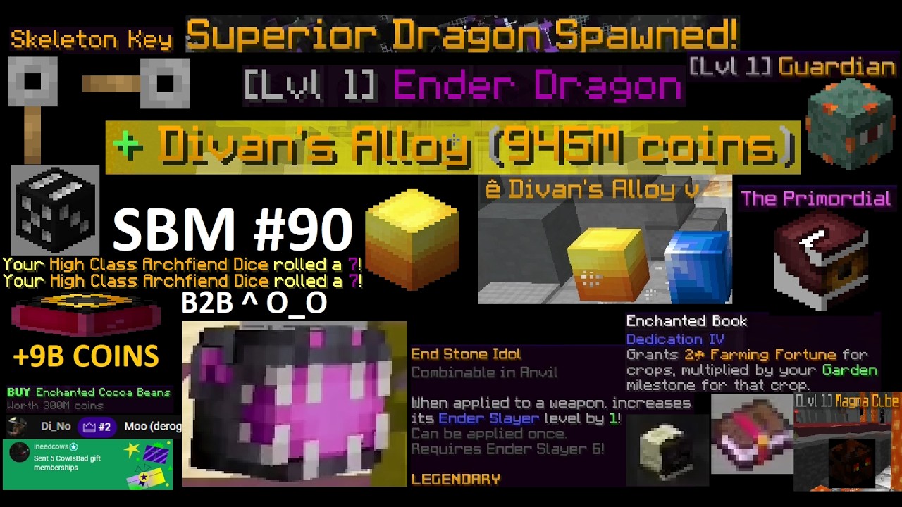 Моменты из Hypixel Skyblock #90