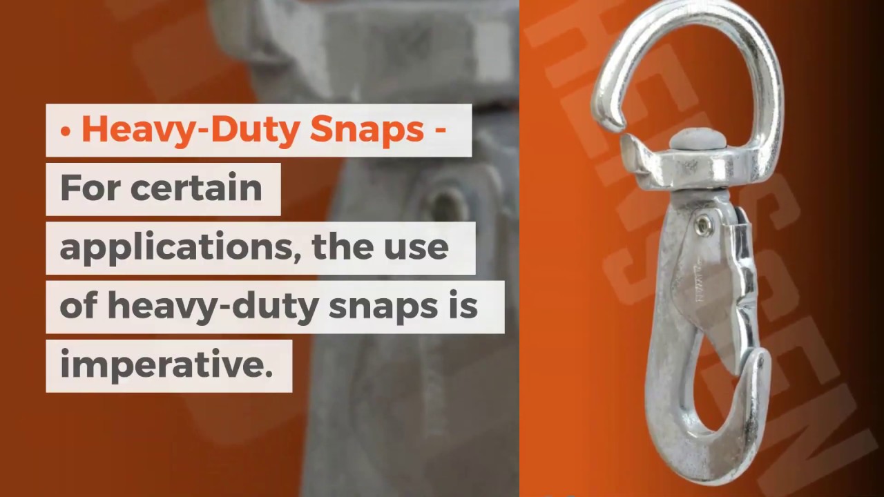 Snaps: Types, Uses & Materials | Snap Hooks, Bolt Snap, Trigger Snaps