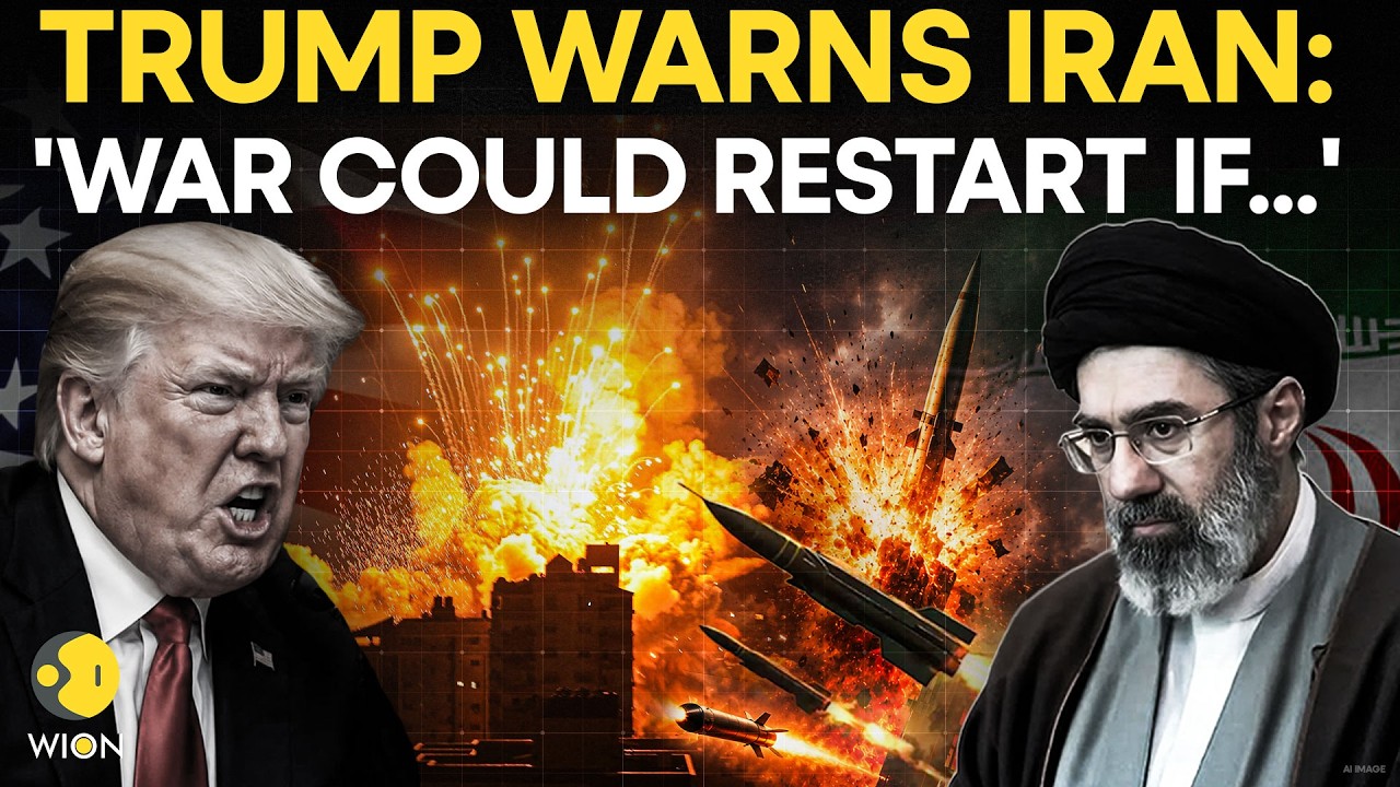 Iran War LIVE: Trump&rsquo;s Stark WARNING; Killing US Troops Would Restart Iran War | WION Live