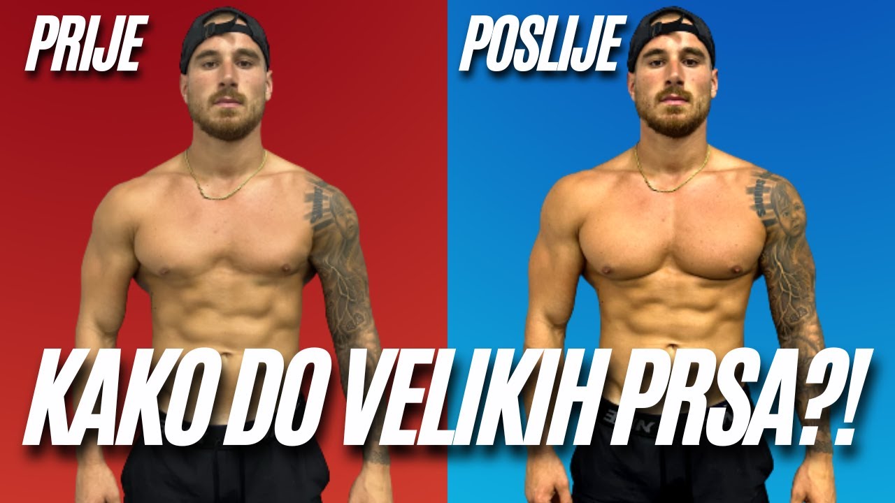 RADI OVO I IMAT ĆEŠ OGROMNA PRSA! *savjeti + trening kod kuće*