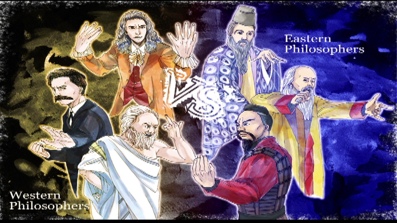 Nightcore~The Western Philosophers vs The Eastern Philosophers ERB