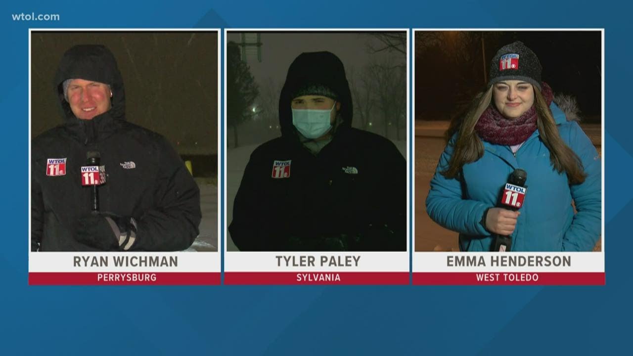 Gusts begin, creating subzero wind chills | WTOL 11 Team Weather Coverage - Feb. 15, 10 p.m.