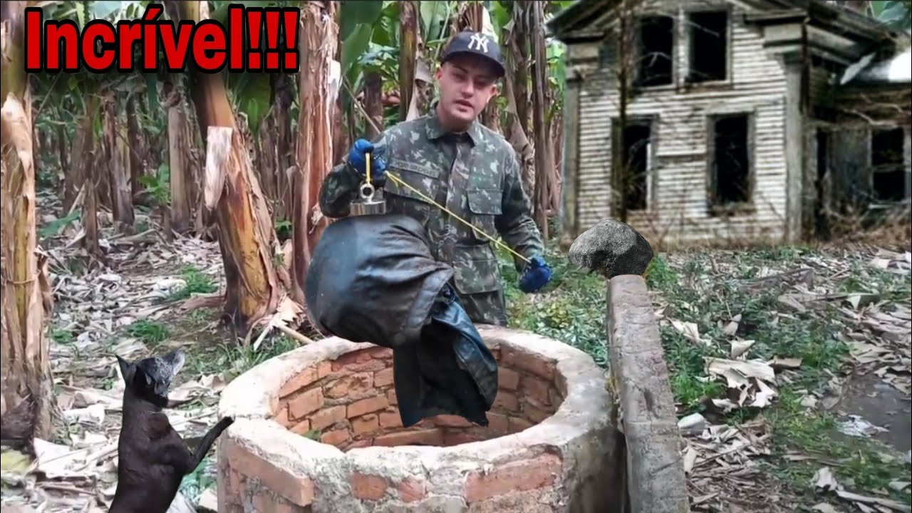Encontrei o que assombrava este poço!😱