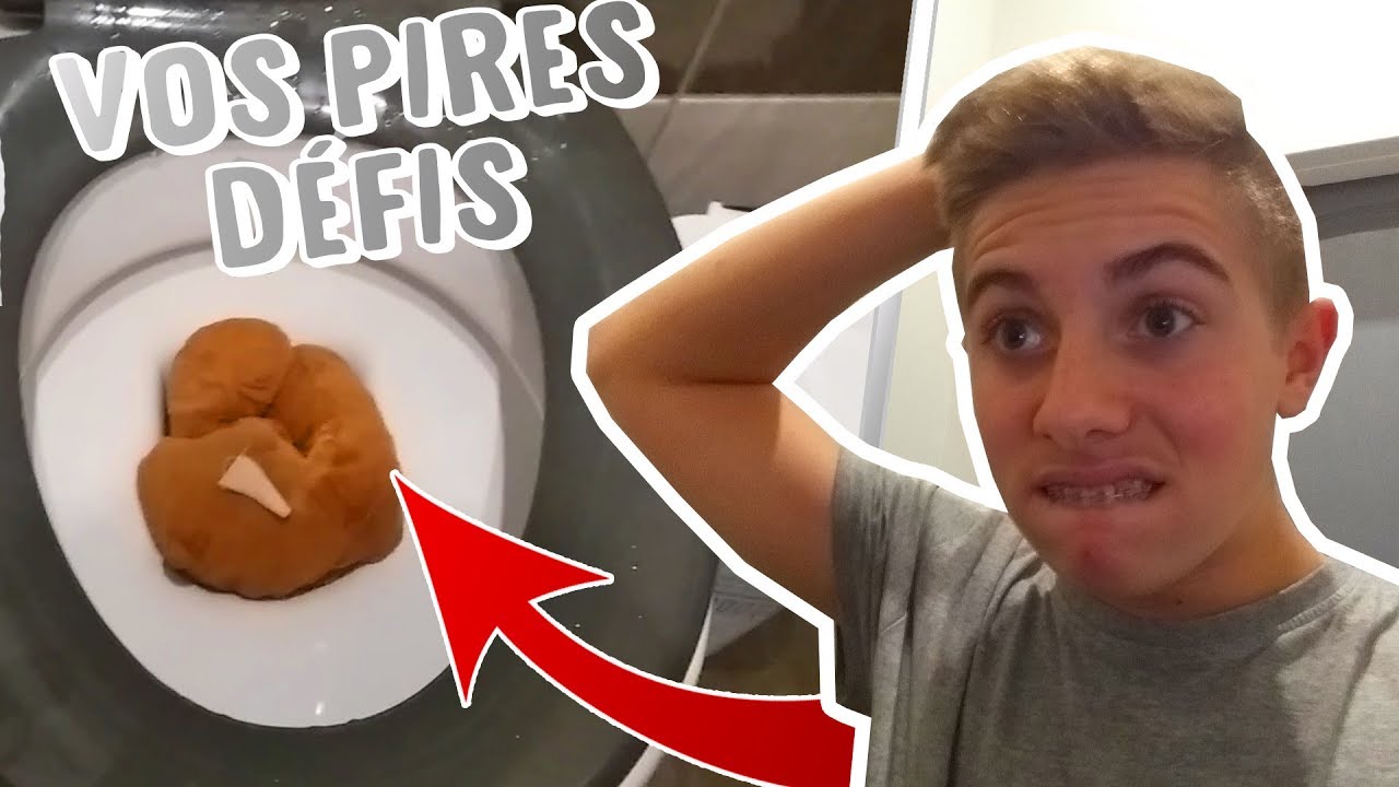 VOS PIRES D&Eacute;FIS LES PLUS WTF ?! - JE JETTE BOBBY DANS LES TOILETTES !? (&Ccedil;A TOURNE MAL) EXPLICATION