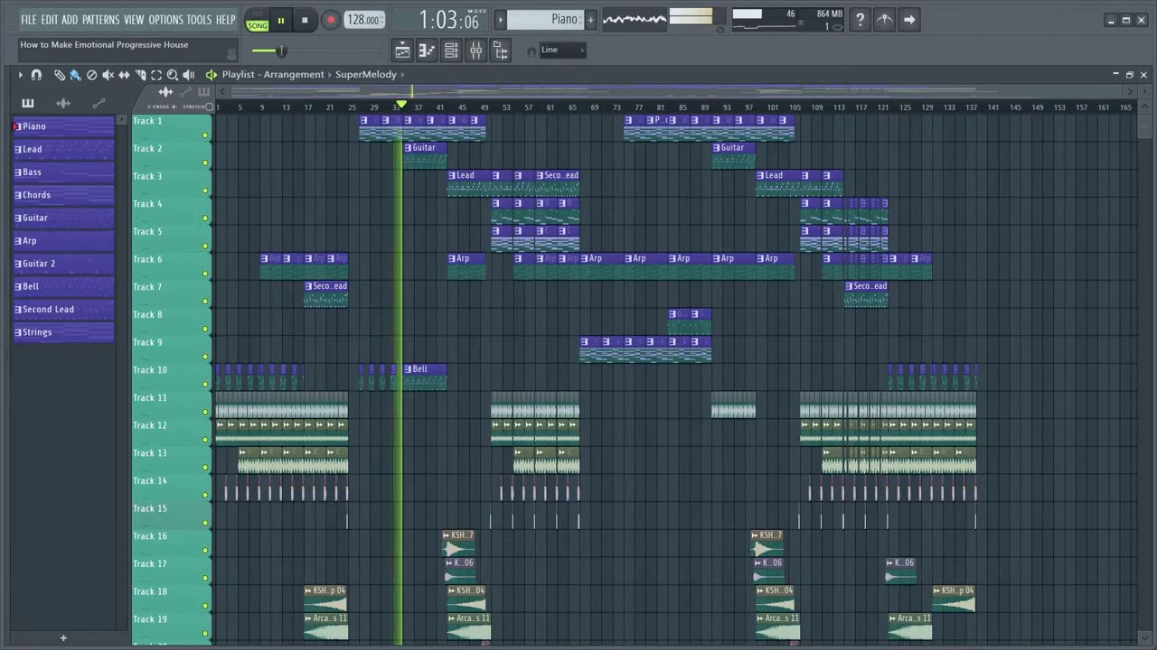 [Free FLP] Professional Martin Garrix, Manse, Alesso, Axwell style track