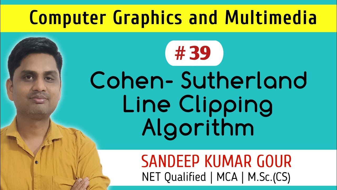 Cohen Sutherland line clipping algorithm | Cohen Sutherland line subdivision clipping algorithm