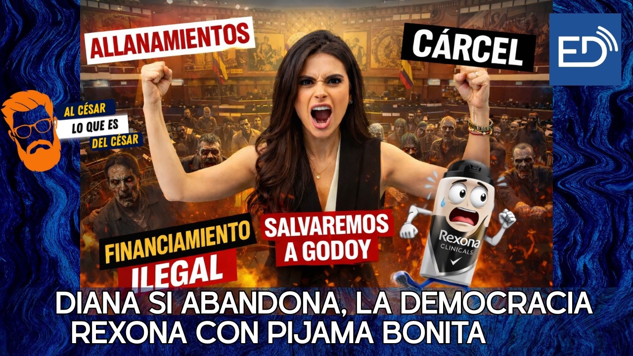 🔴 AL CÉSAR LO QUE ES DEL CÉSAR  🔴DIANA SI ABANDONA, LA DEMOCRACIA REXONA CON PIJAMA BONITA⚠️