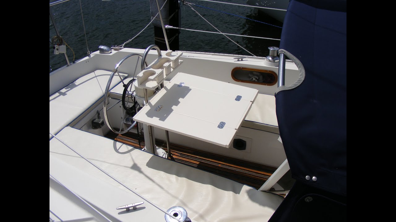 Cruising Concepts Cockpit Table and Cup / Binocular Holder Installation