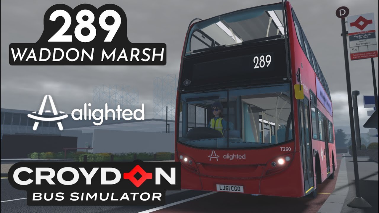 Croydon Bus Simulator | 289 to Waddon Marsh | Enviro400