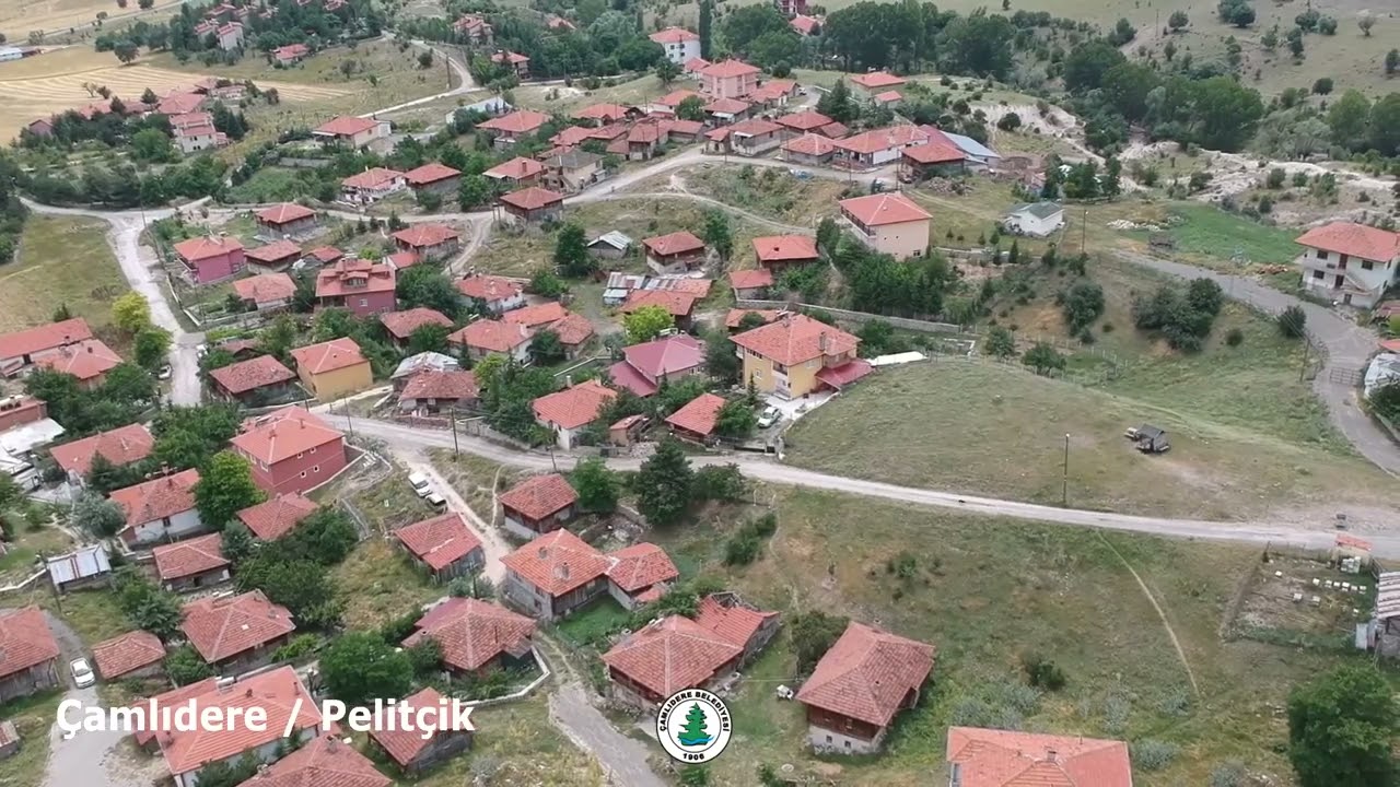 Çamlıdere Pelitçik Köyü Drone Görüntüsü