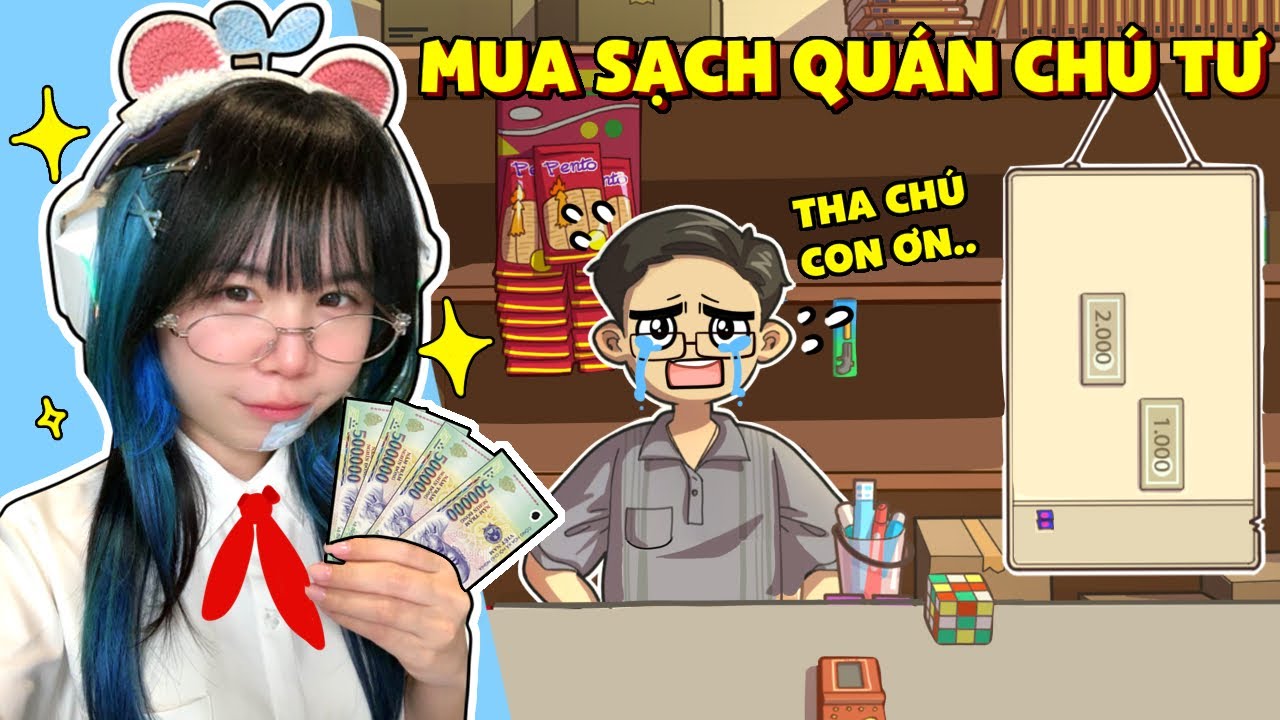 Simmy Xài Sạch Tiền PHÁ BANH TIỆM CHÚ TƯ Trong Trò Chơi Tuổi Thơ 😆💵