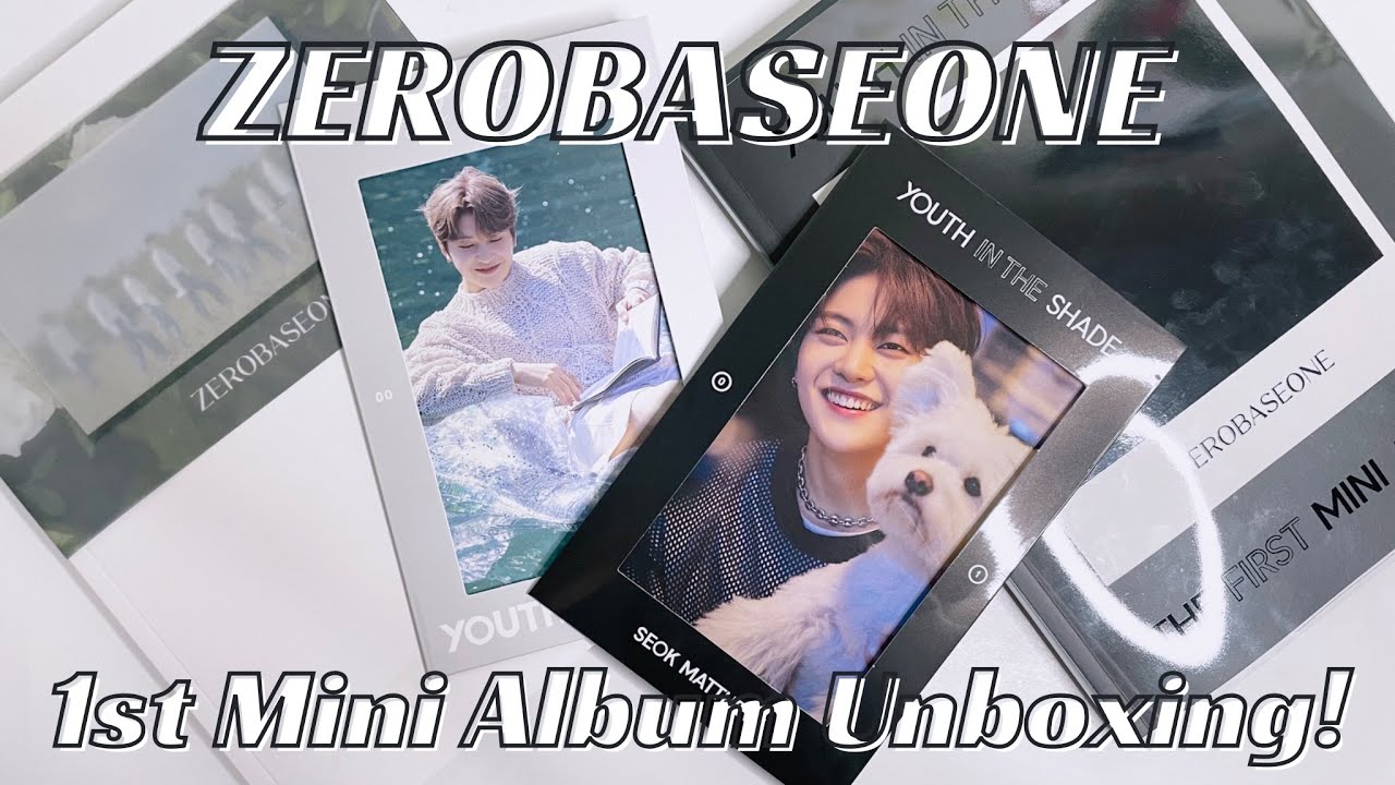 ♡ ZEROBASEONE’s 1st Mini Album “Youth in the Shade” Unboxing! (27 copies)