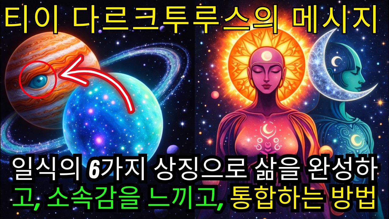 일식의 6가지 인장 - 삶을 완성하고, 소속감을 느끼고, 통합하는 방법 - 레이티의 설명