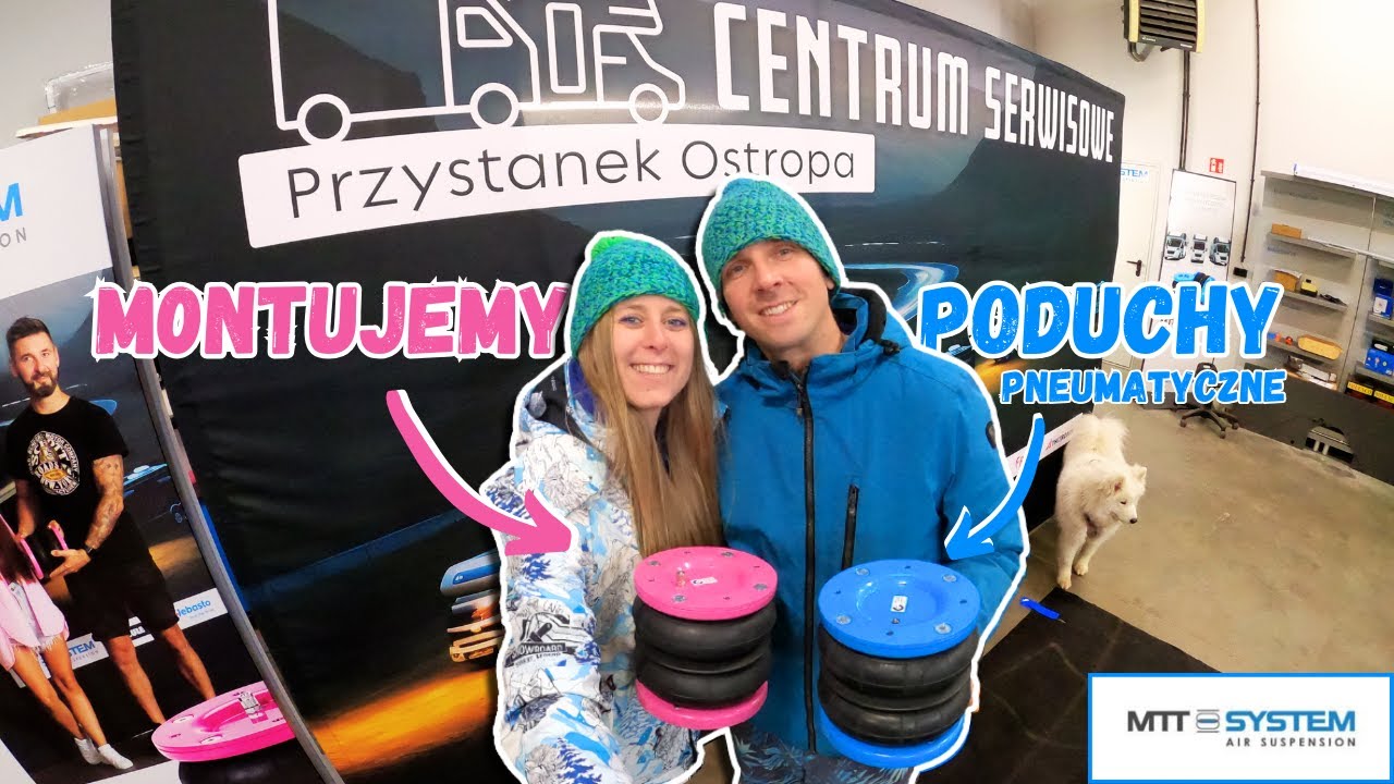Montujemy poduchy pneumatyczne w naszym kamperze! | MTT SYSTEM