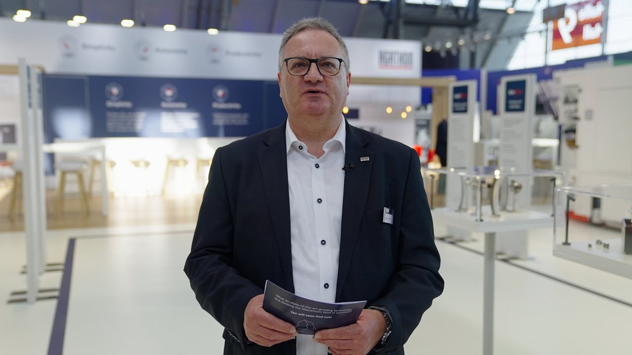 Agathon auf der Messe GrindingHub in Stuttgart, Deutschland