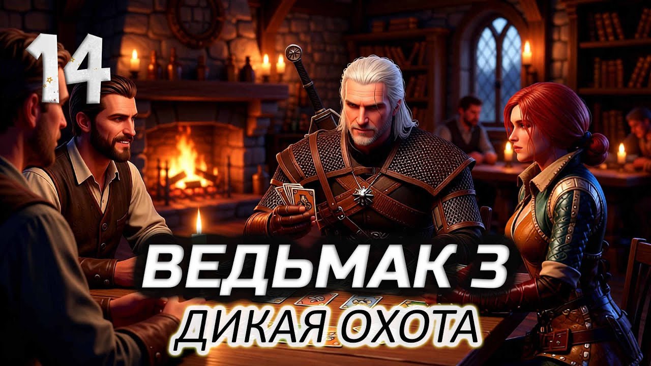 Сыграем в гвинт. Сюжет позже (впервые прохожу) ⚔️ Ведьмак 3: Дикая Охота [2015-2022 PC] #14