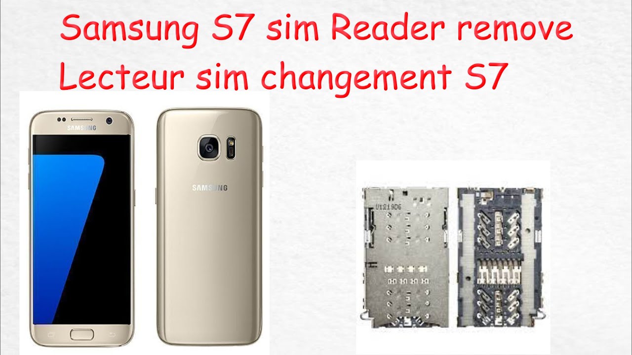 Changement lecteur sim telephone samsung en 5min #Sim Reader remove easy
