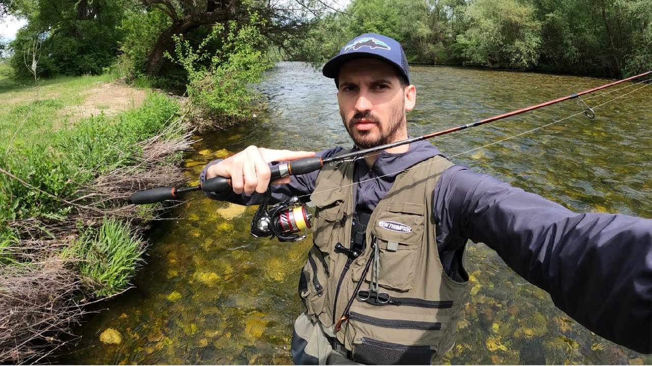 Мътна или Бистра вода ?! Успешни примамки . Риболов на пъстърва на р. Въча .